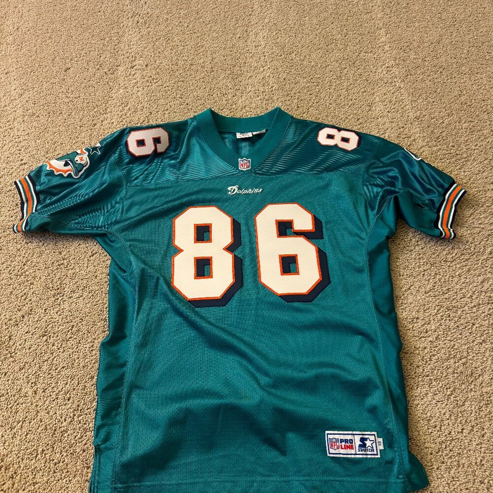 AUTHENTIC RARE VINTAGE FRED BARNETT DOLPHINS JERSEY STARTER PRO LINE 48